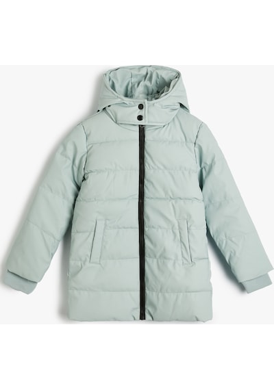 Koton Oversize Şişme Mont Fermuar Kapamalı Manşetleri Lastikli Green 4wkg00011aw 4WKG00011AW774 Yeşil Koton Oversize Şişme Mont Fermuar Kapamalı Manşetleri Lastikli Green 4wkg00011aw 4WKG00011AW774 Yeşil