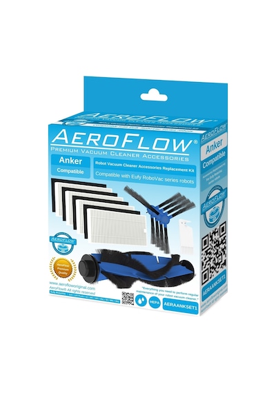 Srfn Ticaret Aeroflow Anker Eufy Robovac G30 Edge Robot Süpürge Uyumlu Aksesuar Seti