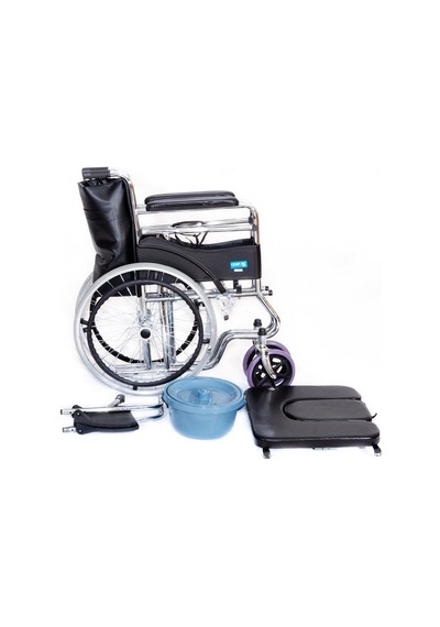 Comfort Plus Dm680 Tuvalet Özellikli Tekerlekli Sandalye