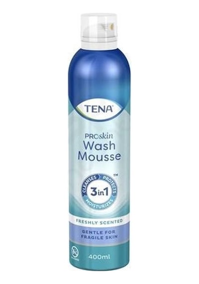 Tena Wash Mousse Vücut Temizleme Köpüğü 400 Ml