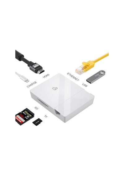 Winex 7in1 Lightning Docking Station Dönüştürücü Adaptör