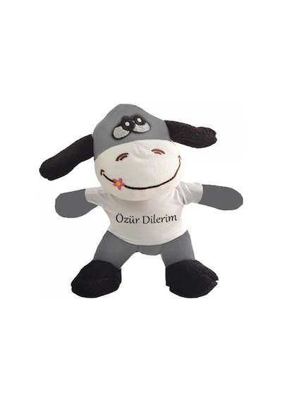 Özür Dilerim Peluş Eşek Oyuncak Çok Renkli