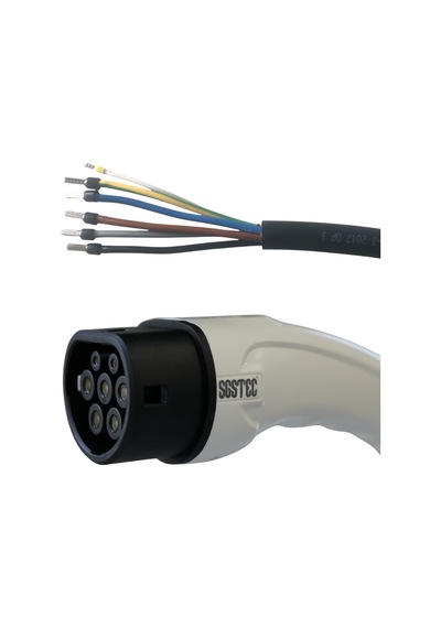 Sgstec 32a 10 Metre Tip-2 Ac Şarj Cihazı Kablosu 22 KW