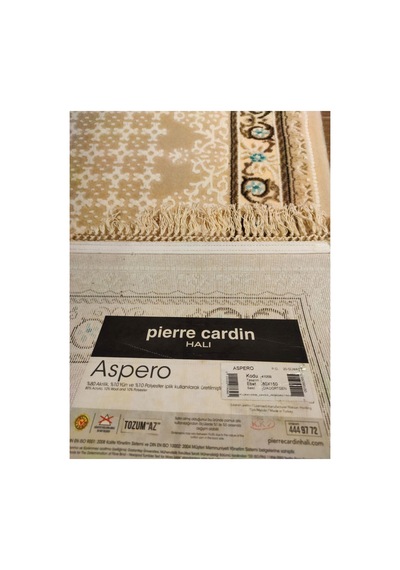 Aspero 4105b Krem-kahve-mavi Halı Çok Renkli