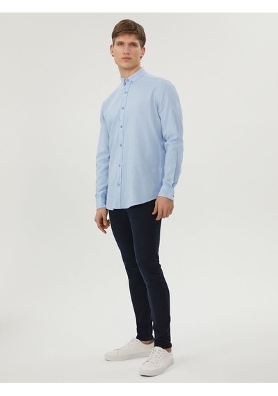 LOFT Regular Fit Erkek Gömlek U.kol Lf2027530 Q1.v1 Açık Mavi LOFT Regular Fit Erkek Gömlek U.kol Lf2027530 Q1.v1 Açık Mavi