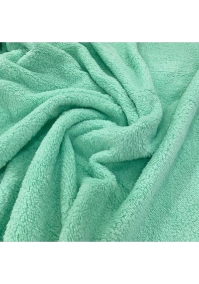 Mulberry Wellsoft Peluş Polar Televizyon Battaniyesi Çift Kişilik 220x230 Mint Yeşili