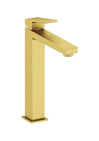 Minimax Square Lavabo Bataryas Çanak Fırçalı Altın A4372425 Çok Renkli