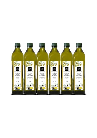 Olio Villa Natürel Sızma Zeytinyağı Extra Vırgın 1l 6 Adet