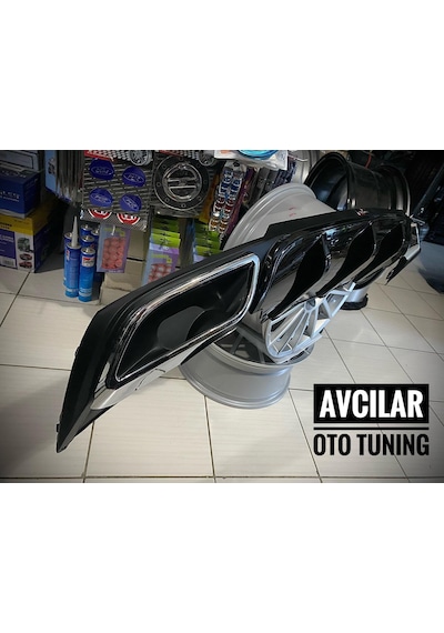 Opel İnsignia Difüzör Gsi P.black Oem Difizör 17-18-19-20 Uyumlu