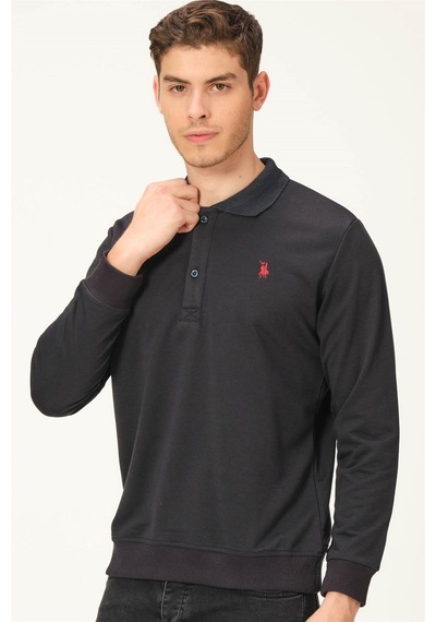 V4007 Dewberry Erkek Sweatshırt-lacivert Lacivert