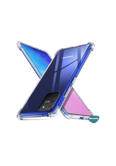 Microsonic Samsung Uyumlu Galaxy A91 Kılıf Shock Absorbing