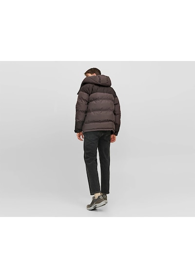 Jack & Jones Jack Jones Jortwice Erkek Günlük Mont 12238881-Chocolate-Brown Kahverengi