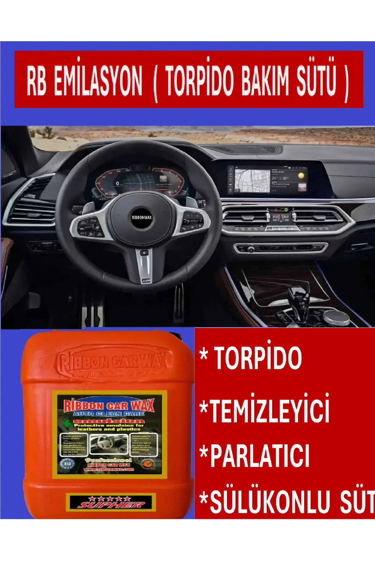 Rb Emulsion Torpido Parlatıcı - Bakım Yenileme Ve Koruma Sütü 5 Kg