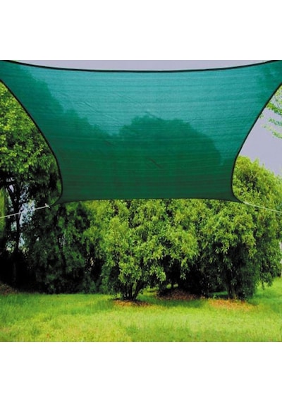 Hazır Halkalı Gölgelik %95 3mx5m 15m2-montajı İçin 10 Metre 3mm Halat Hediye-montajı Kolay