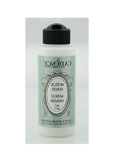 Mat Su Bazlı Akrilik Vernik, 120 Ml Kapta 0,15 L