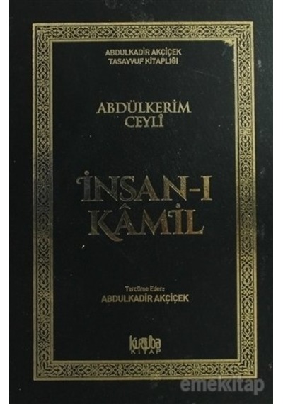 Insan-I Kamil 1-2 Tek Cilt Kurtuba Kitap