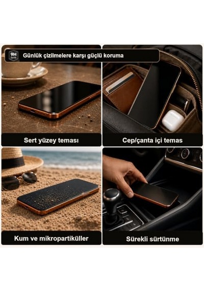 Samsung Galaxy Uyumlu A03 Privacy Hayalet Seramik Nano Ekran Koruyucu Siyah
