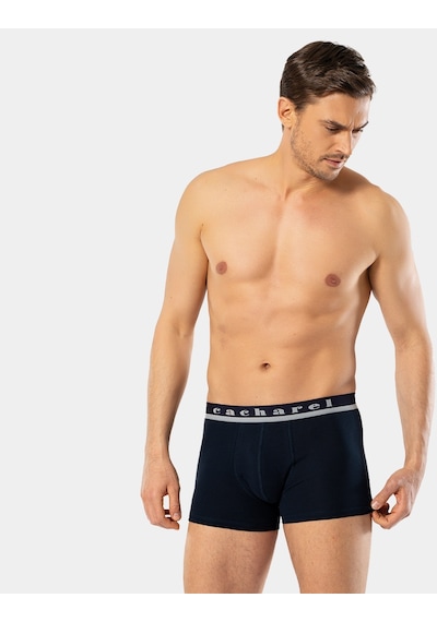 Cacharel Erkek Likralı Boxer 1317/Lacivert 001