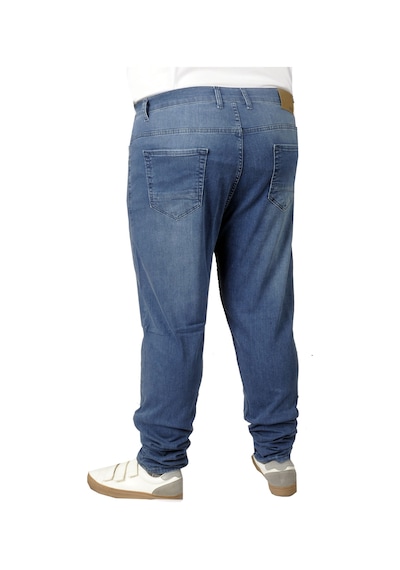 Mode Xl Büyük Beden Erkek Pantolon Kot 21920 Mavi Mavi