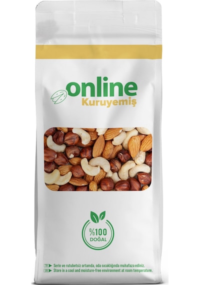 Online Kuruyemiş Çiğ Lüx Karışık Kuruyemiş 500 Gr 500 G