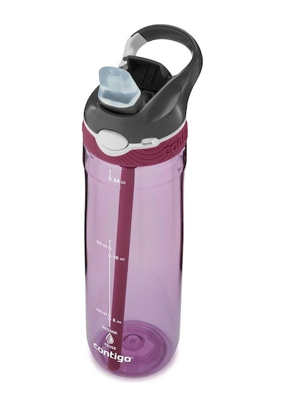 Contigo Ashland Tren Tek El Bas İç Kapaklı Su Matarası 720ml 2191382 - Mor Mor