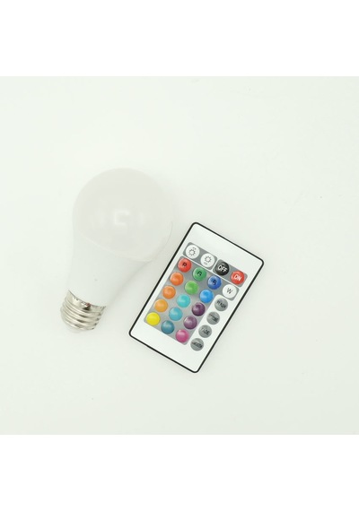 Uzaktan Kumandalı Rgb Led Ampul 10 Watt E27 Tasarruflu Animasyonl