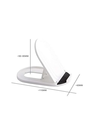 Masaüstü Ayarlanabilir Telefon Tutucu Stand Beyaz