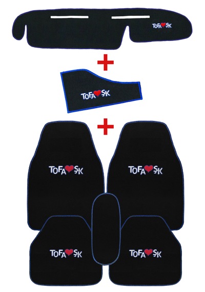 Tofaş Şahin Doğan Kartal Yüksek Ön Göğüs Uyumlu - Oto Paspas & Torpido Koruma Halısı & Sehpa Örtüsü