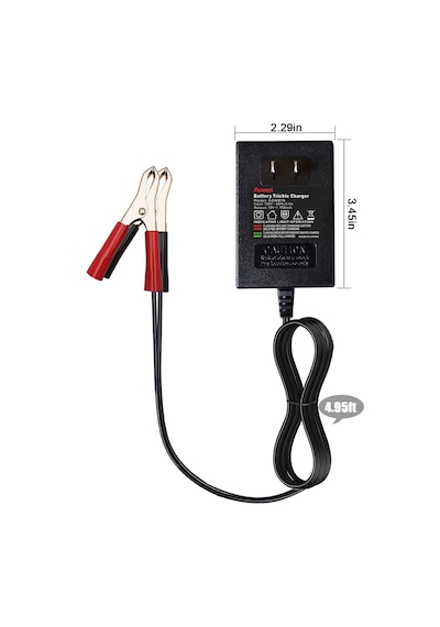 Tr Akıllı Şarj Cihazı 12 V 750 Ma Tam Otomatik Akü Şarj Cihazı/araba, Motosiklet, Atv, Utv İçin Bakım Cihazı