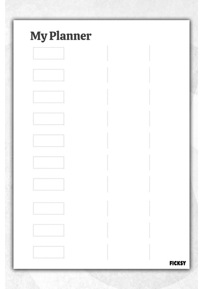 Zamansız Çok Amaçlı Günlük Haftalık Aylık Planlayıcı - A5 Ebat Yapılacaklar - 50 Yaprak - Planner - 1406 Çok Renkli