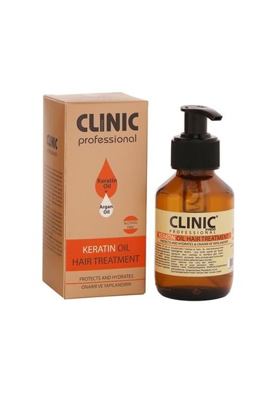 Clinic Bakım Yağı 100ml. Keratin