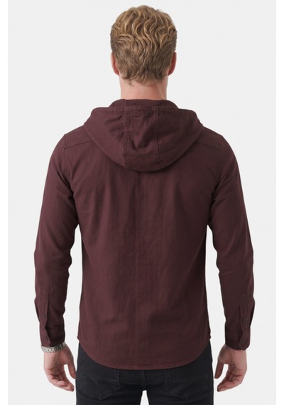 Deep Sea Deepsea Mürdüm Kapüşonlu Likralı Kot Gömlek Slim Fit Çıt Çıt Kapamalı Erkek Gömlek 2300396 Deep Sea Deepsea Mürdüm Kapüşonlu Likralı Kot Gömlek Slim Fit Çıt Çıt Kapamalı Erkek Gömlek 2300396