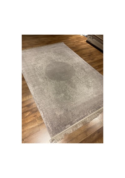 Mystıc Qm00a Gri-krem Halı Çok Renkli