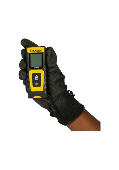 Tr Slm100 Lazer Mesafe Ölçüm Cihazı Sarı/siyah, 30 Metre Menzil
