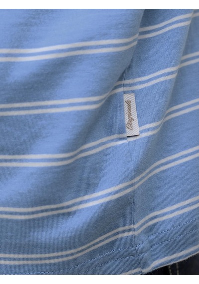 Jack & Jones Erkek Çizgili Nakis Islemeli Tisört - Norrebro - 12291021 Marina