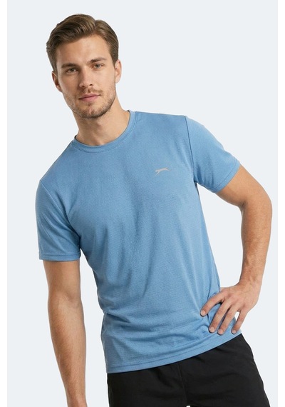 Slazenger Hugger Erkek Mavi Tişört