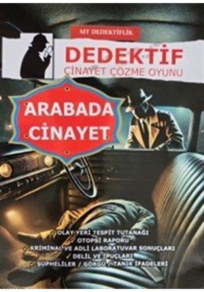 Dedektiflik Cinayet Çözme Oyunu - Arabada Cinayet / Kolektif