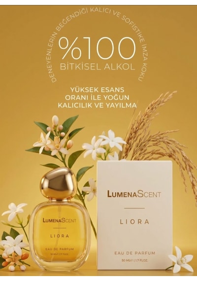 Lumenascent Liora Çiçeksi Edp Kalıcı Kadın Parfümü 50 Ml Floral Edp Lmn-50