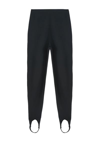 Lesétres Şık Rahat Stirrup Pantolon Siyah