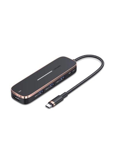 Usams Us-sj578 5 In 1 Çok Fonksiyonlu Type-c Hub 3 Usb+type-c+4k Hdmı Ports Usams Us-sj578 5 In 1 Çok Fonksiyonlu Type-c Hub 3 Usb+type-c+4k Hdmı Ports