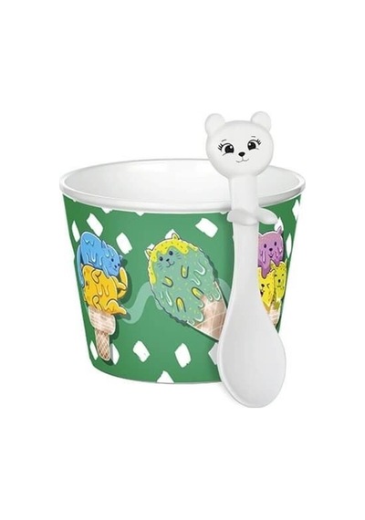 Cupıce 4'lü Dondurma Seti Kabı -ıce Cream Set Çok Renkli - 875714757 Çok Renkli