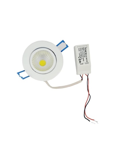 3 Watt Led Spot Trafolu Beyaz Kasa Gün Işığı Yce-n3 2 Adet Diğer