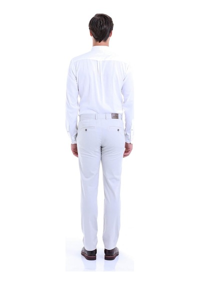 Hatemoğlu Taş Regular Fit Yüksek Bel Düz Paça Basic Kanvas Panto Taş