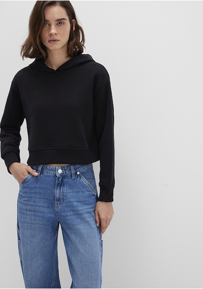 Mavi - Kapüşonlu Siyah Sweatshirt 1s10386-900 Siyah