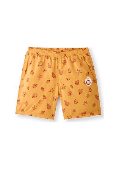 Gsstore Galatasaray Erkek Deniz Şortu E261116 Sarı