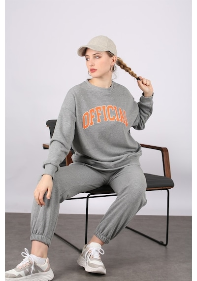 Madmext Mad Girls Gri Eşofman Takım Mg944 Gri