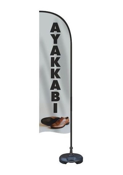 Ayakkabı Yelken Bayrak Takımı Tek Ebat