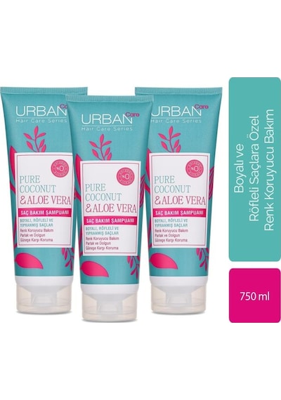 Urban Care Pure Coconut & Aloe Vera Serisi Bakım Seti 3 x 250 ML