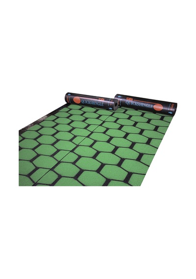 Quick Shingle - Petek Desenli Membran (Yeşil)