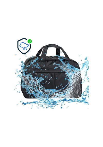 Galb Leather Komple Astarli 1 Kalite Capraz Askilikli Seyahat Cantasi Siyah